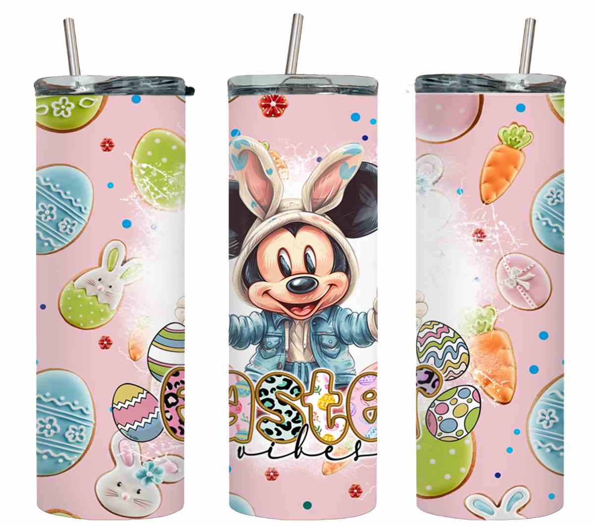 Happy Easter Mickey and Minnie-8962